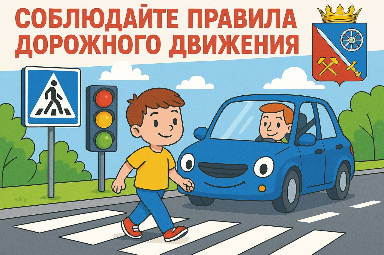 🚸 Соблюдайте правила дорожного движения! 🚦.